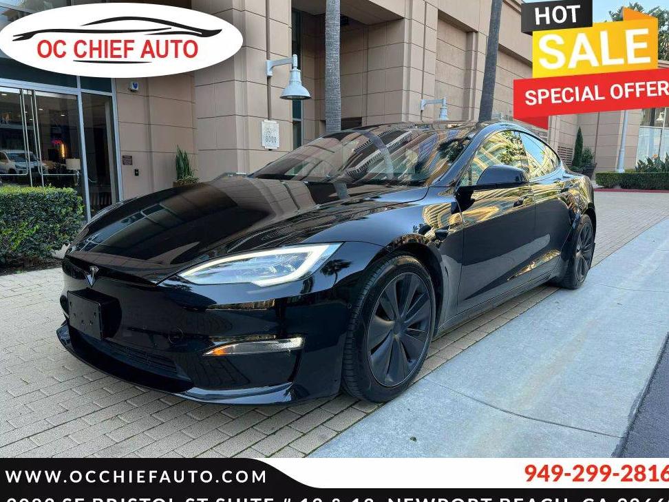 TESLA MODEL S 2022 5YJSA1E53NF462402 image